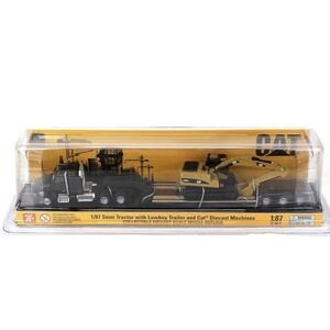 1:87 CT660 Kenworth T880 & Lowboy Trailer CAT 315C L Hydraulic Excavator